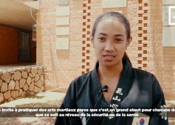 ART MARTIAUX : LE TAEKWONDO POUR DIAH