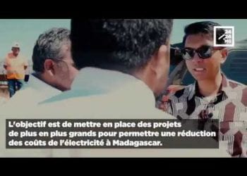 VISITE DU PRÉSIDENT DE LA CENTRALE ÉLECTRIQUE DE MAEVATANANA