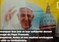 VISITE PAPALE : Les fidèles se préparent pour l’arrivée du Pape François