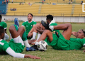 FOOTBALL-CAN : Les Barea à mi-chemin du Cameroun
