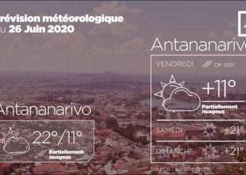 METEO du 26 juin 2020