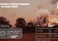 METEO du 14 août 2020