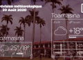 METEO du 20 août 2020