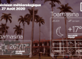 METEO du 27 août 2020