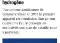 AVIATION – Airbus veut produire le premier avion à hydrogène en 2035