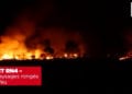 RN6 et RN4 – Les feux continuent de ravager le paysage