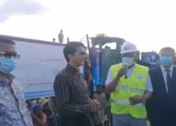 RN44 – Andry Rajoelina annonce le début de la réhabilitation du tronçon Vohidiala – Amboasary et promet la fin des travaux dans un an