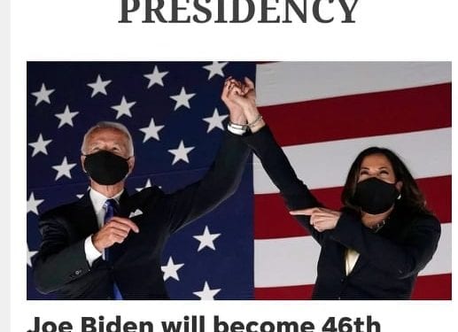 ELECTION – Joe Biden devient le 46ème président des États-Unis, selon les projections des médias américains
