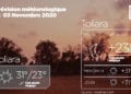 METEO du 03 novembre 2020