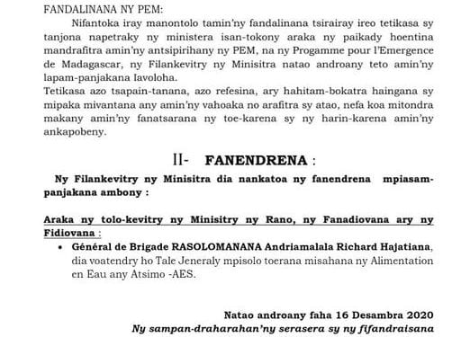 GOUVERNEMENT – Conseil des ministres spécial Programme pour l&rsquo;émergence de Madagascar ce mercredi