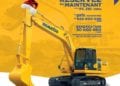 KOMATSU PC210 équipé de sortie BRH