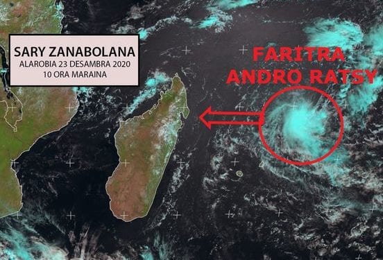 METEO – Une tempête tropicale en approche, alerte verte pour les régions de la Sava, d&rsquo;Analanjirofo et d&rsquo;Atsinanana