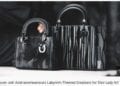 ARTS – Le sac Lady Dior devient un labyrinthe de cuir et un mille-feuille de soie sous les mains de Joël Andrianomearisoa
