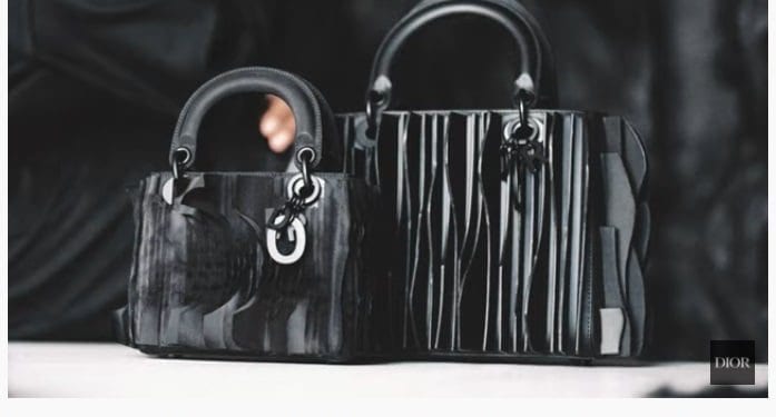 ARTS – Le sac Lady Dior devient un labyrinthe de cuir et un mille-feuille de soie sous les mains de Joël Andrianomearisoa