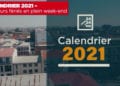 CALENDRIER 2021 – Des jours fériés en plein week-end