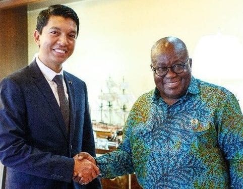 DIPLOMATIE – Oliva Djacoba Tehindrazanarivelo au Ghana pour l&rsquo;investiture du président ghanéen Nana Akufo-Addo