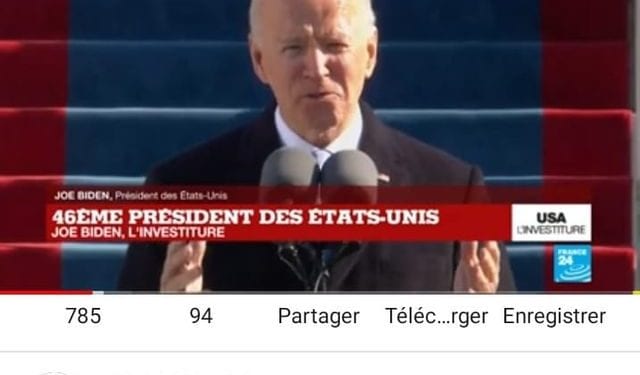 ETATS-UNIS – Investiture sous haute sécurité de Joe Biden qui axe son discours sur l&rsquo;unité