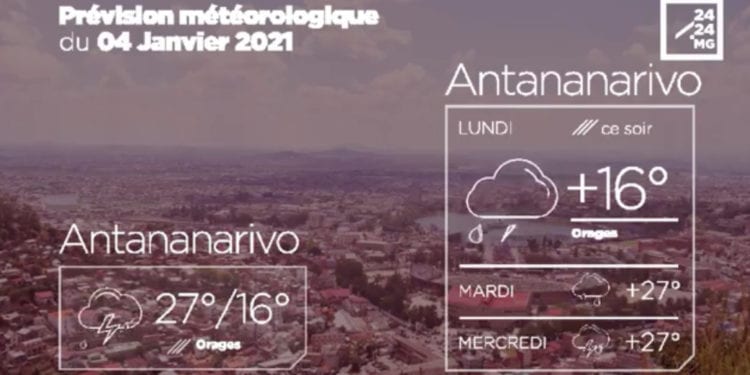METEO du 04 Janvier 2021