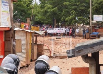 MANIFESTATIONS – Quatre gendarmes et trois civils blessés dans des affrontements entre éléments des forces de l&rsquo;ordre et étudiants de l&rsquo;Ecole supérieure polytechnique de Vontovorona ce mardi