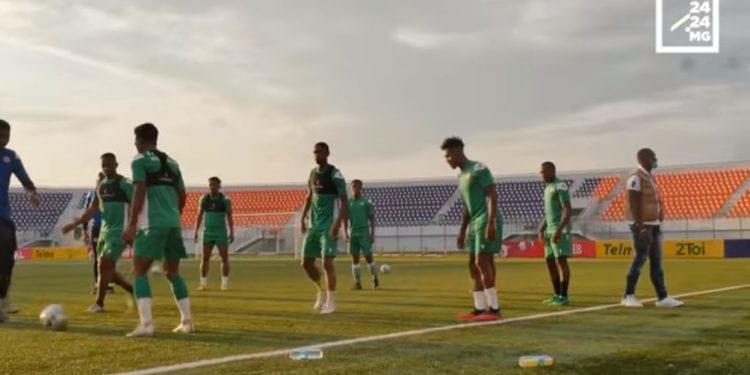 FOOTBALL-Nicolas Dupuis déplore le manque de précision dans la dernière passe et le stress de certains joueurs, après le match nul des Barea face aux Mena du Niger à Barikadimy ce mardi