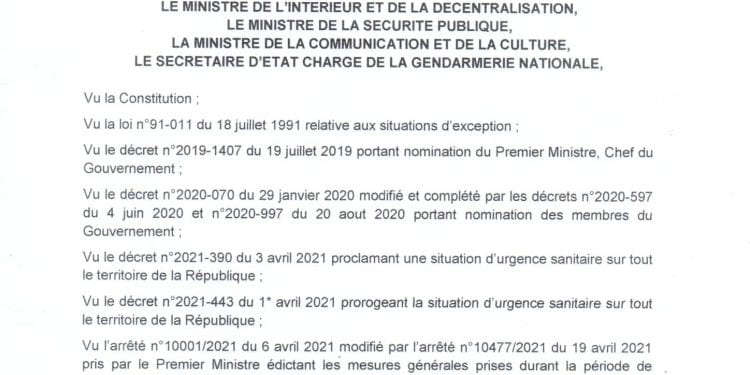 ETAT D’EXCEPTION – Au moins neuf émissions radiophoniques et audiovisuelles interdites de diffusion durant la période d’urgence sanitaire