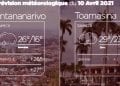 METEO du 10 avril 2021