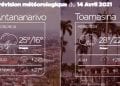 METEO du 14 avril 2021