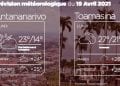 METEO du 19 avril 2021