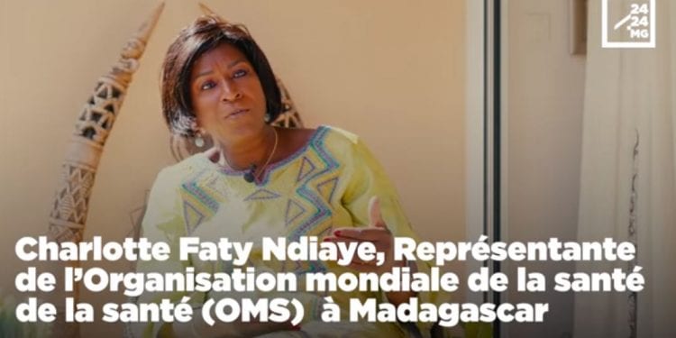 Charlotte Faty Ndiaye, Représentante Résidente de l’Organisation mondiale de la santé (OMS) à Madagascar a répondu aux questions de 2424.mg le jeudi 20 Mai.