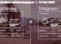 METEO du 21 mai 2021