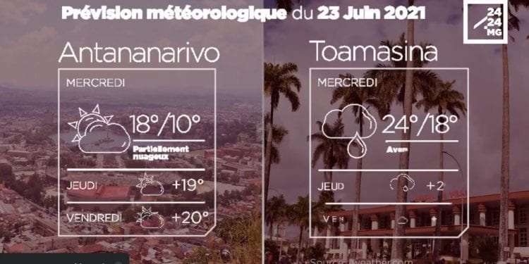 METEO du 23 juin 2021