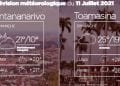 METEO du 11 juillet 2021