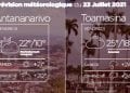 METEO du 23 juillet 2021