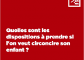 SANTE – Les motifs médicaux de la circoncision