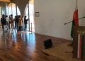 Conférence de presse de retour du président de la République après son déplacement à Paris