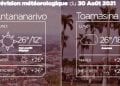 METEO du 30 août 2021