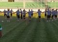 Entraînement des Barea à la veille du match Madagascar-Bénin du 2 Septembre comptant pour qualification à la Coupe du monde de 2022