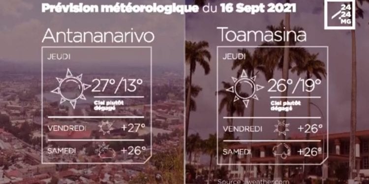 METEO du 16 septembre 2021
