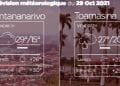 METEO du 29 octobre 2021
