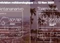 METEO du 13 novembre 2021