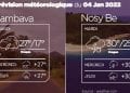 METEO du 04 janvier 2022