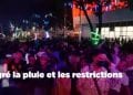 REVEILLON 2021 – Ambiance sous vigilance sanitaire et pluie persistante dans la capitale