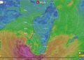 CATASTROPHES – Le centre de Batsirai sorti en mer ce dimanche à 19h, des bandes nuageuses toujours aperçues dans le Sud et sur une partie des hautes terres centrales