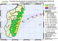INTEMPERIES – Emnati, avec un diamètre plus large que Batsirai, touchera terre un peu plus au Nord de Mananjary, alerte inondation dans de nombreuses villes de l’Est et du Centre de Madagascar