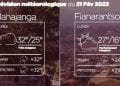 METEO du 21 février 2022