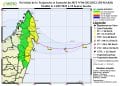 METEOROLOGIE – Le système dépressionnaire qui menace le Nord-Est malgache s’intensifie en tempête tropicale et reçoit le nom de baptême Dumako