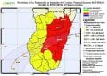INTEMPÉRIES – Les bandes nuageuses de Batsirai s&rsquo;étendent sur les hautes terres centrales, les pluies et les vents deviennent plus fortes sur les localités impactées du Centre