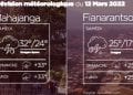 METEO du 12 mars 2022