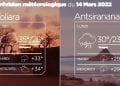 METEO du 14 mars 2022