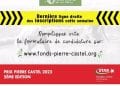 Dernière ligne droite pour le Prix Pierre Castel !